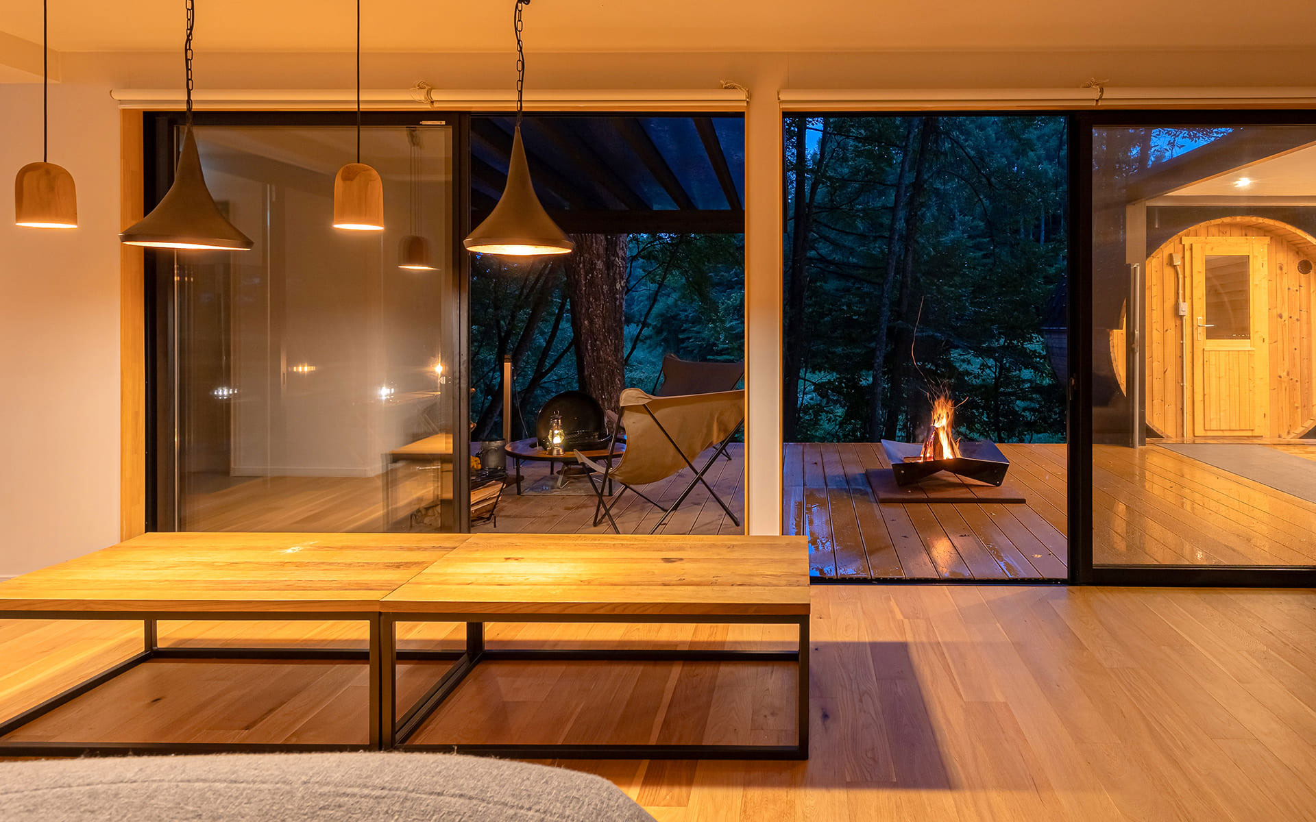 3種の大型プライベートキャビン